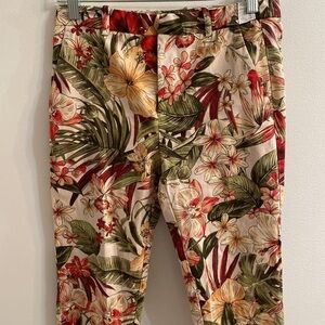 ZARA Floral Pants